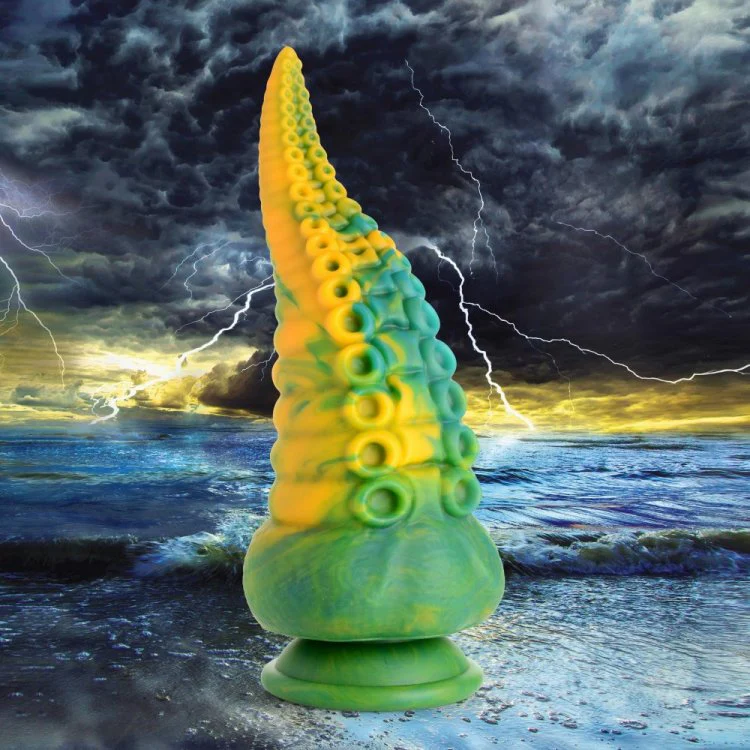 Creature Cocks Monstropus 2.0 Vibrating Tentacled Monster Silicone Dildo - Image 4