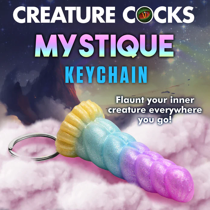 Creature Cocks Mystique Unicorn Keychain - Image 2