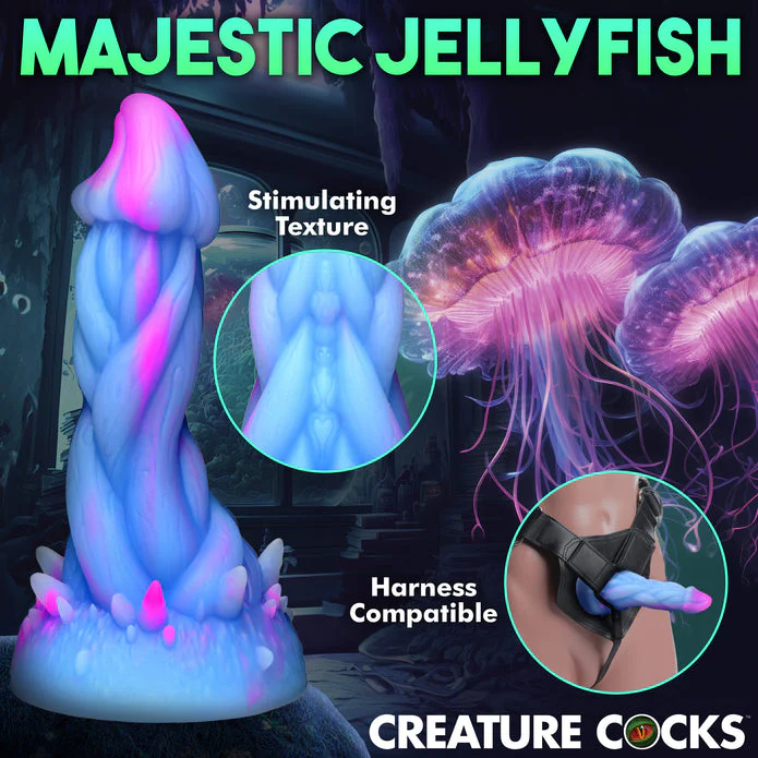 Creature Cocks Nomura Jellyfish Silicone Dildo - Image 6