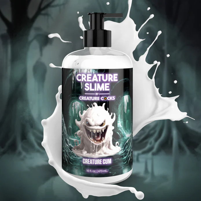 Creature Slime Creature Cum Unscented Jizz Lubricant 16oz - Image 5