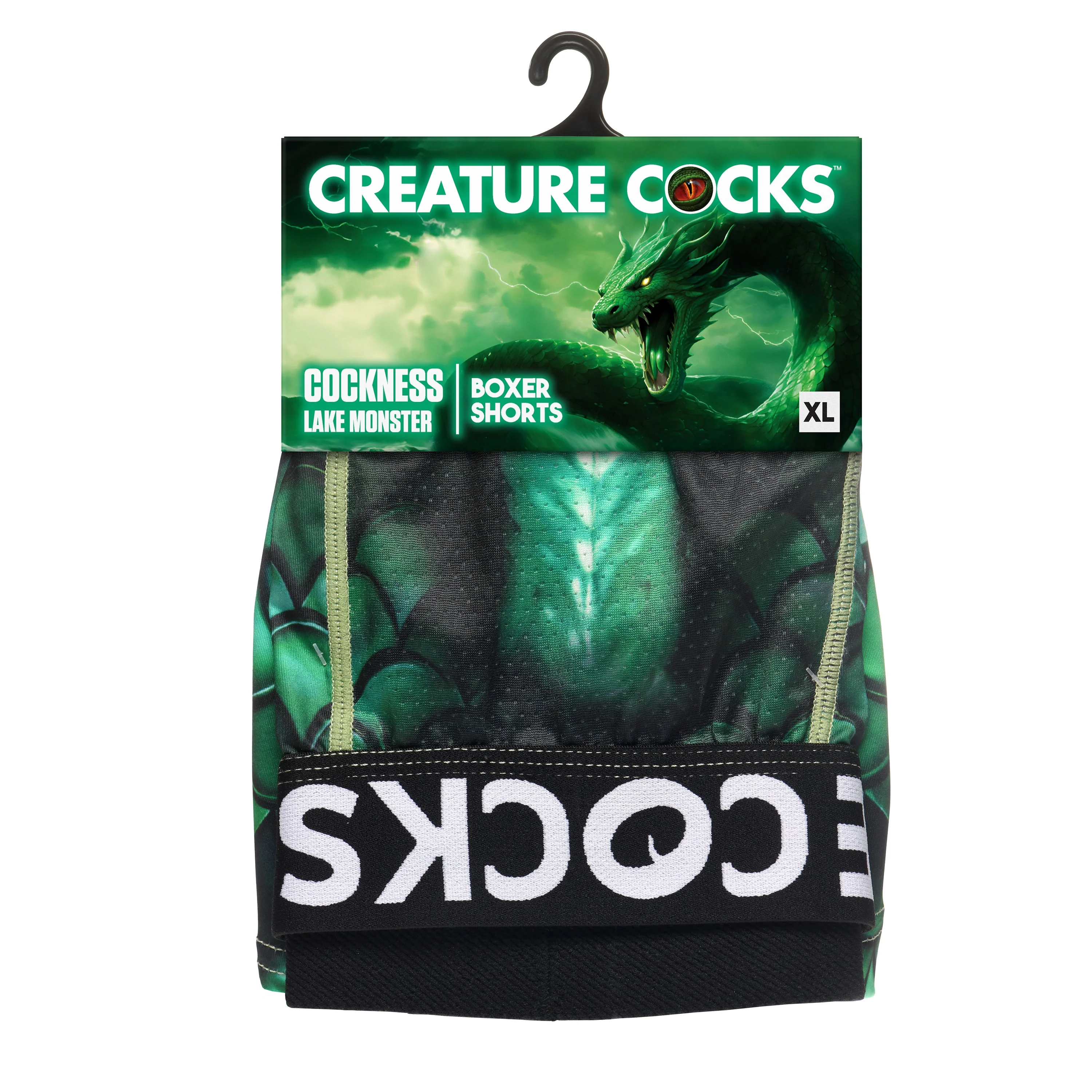 Creature Wear Cockness Monster Lake Creature Boxer Shorts - Image 10