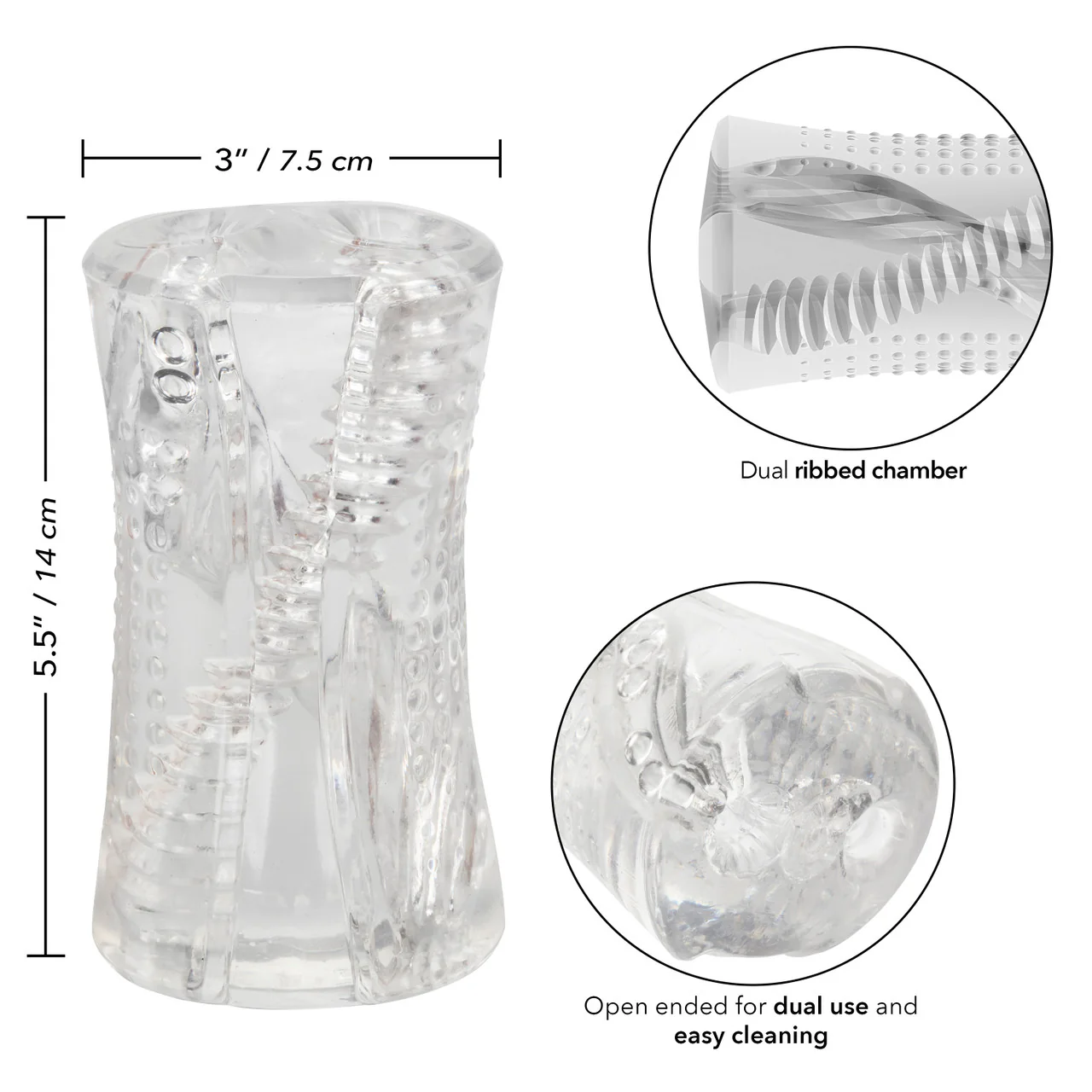 Cyclone Dual Ribbed Stroker - Image 5