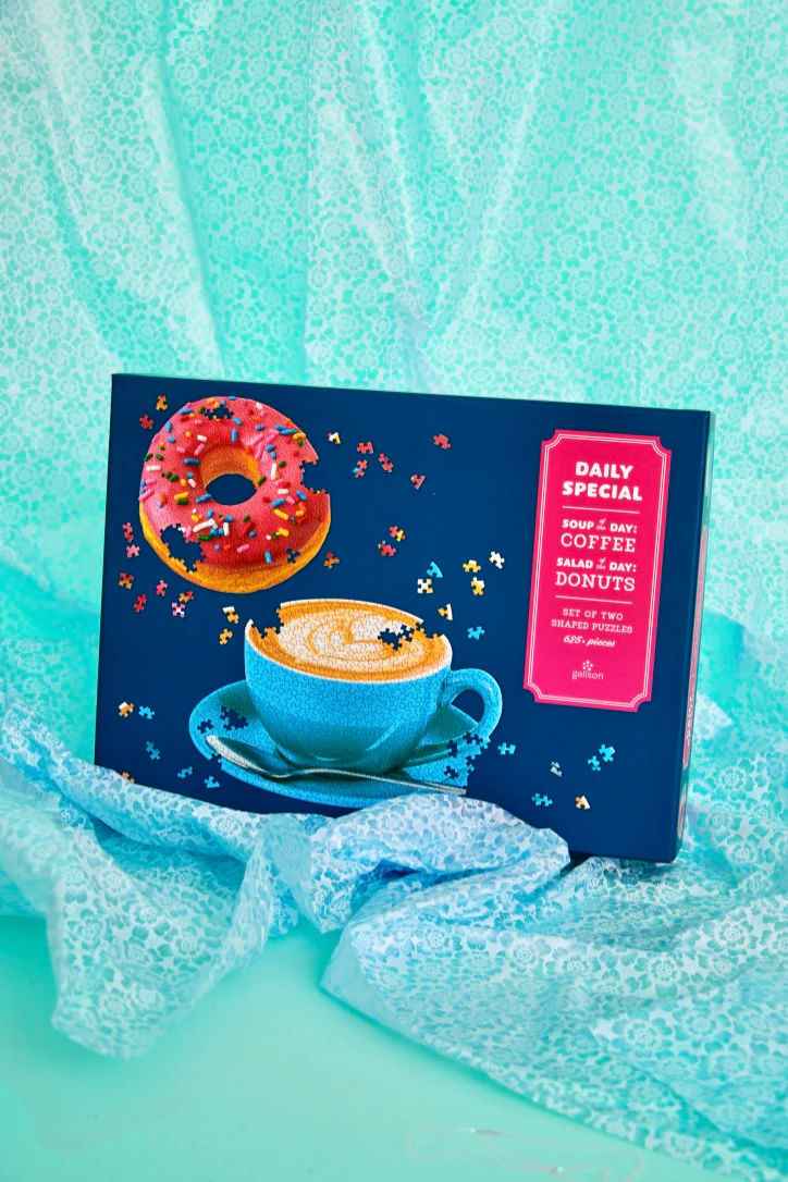 DAILY SPECIAL SET OF TWO SHAPED JIGSAW PUZZLE SET - Image 2