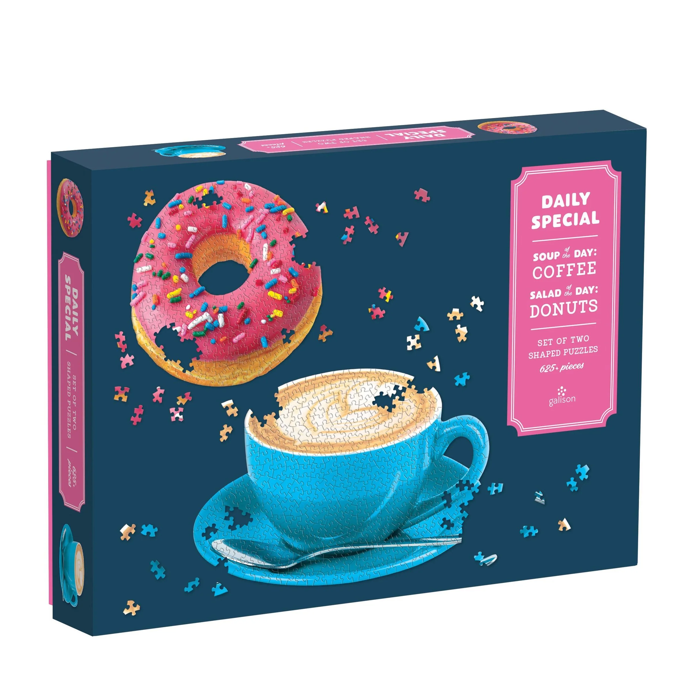 DAILY SPECIAL SET OF TWO SHAPED JIGSAW PUZZLE SET - Image 3