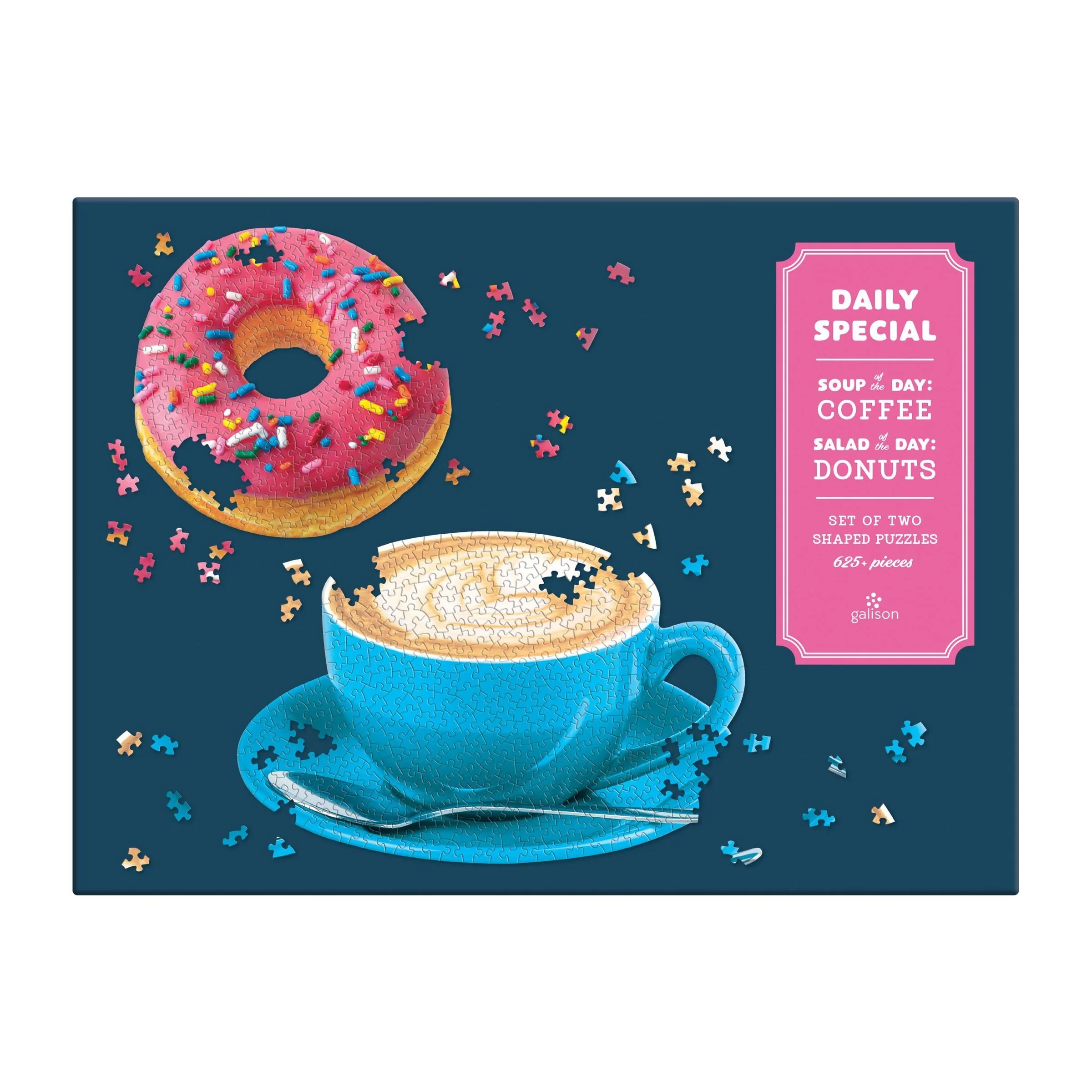 DAILY SPECIAL SET OF TWO SHAPED JIGSAW PUZZLE SET - Image 4