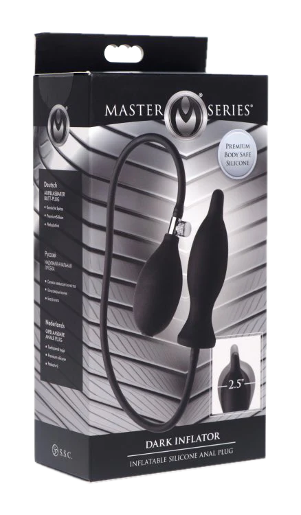 Dark Inflator Inflatable Anal Plug - Image 2
