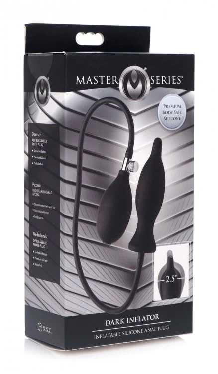 Dark Inflator Inflatable Anal Plug - Image 6