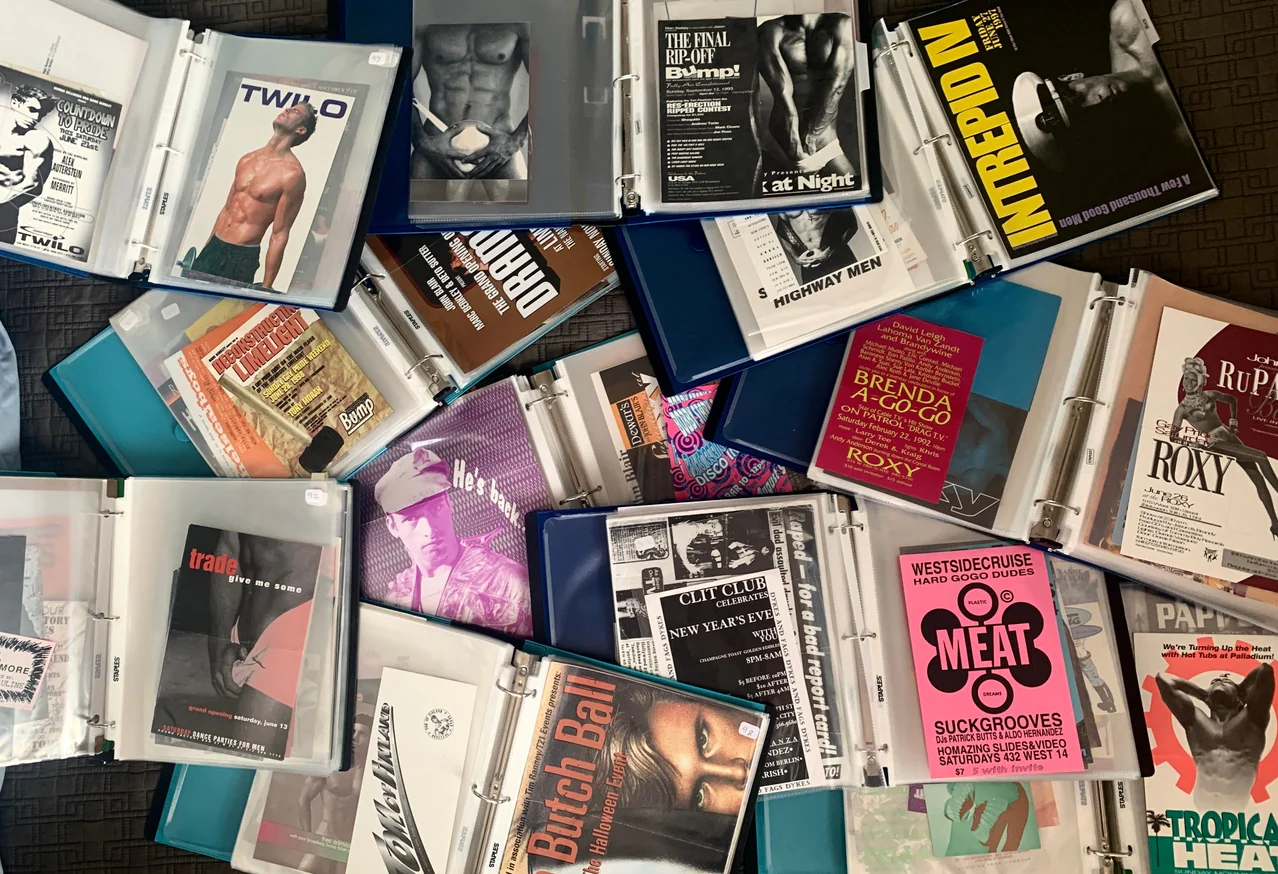 DAVID KENNERLEY , GETTING IN: NYC Club Flyers from the Gay 1990s - Image 16