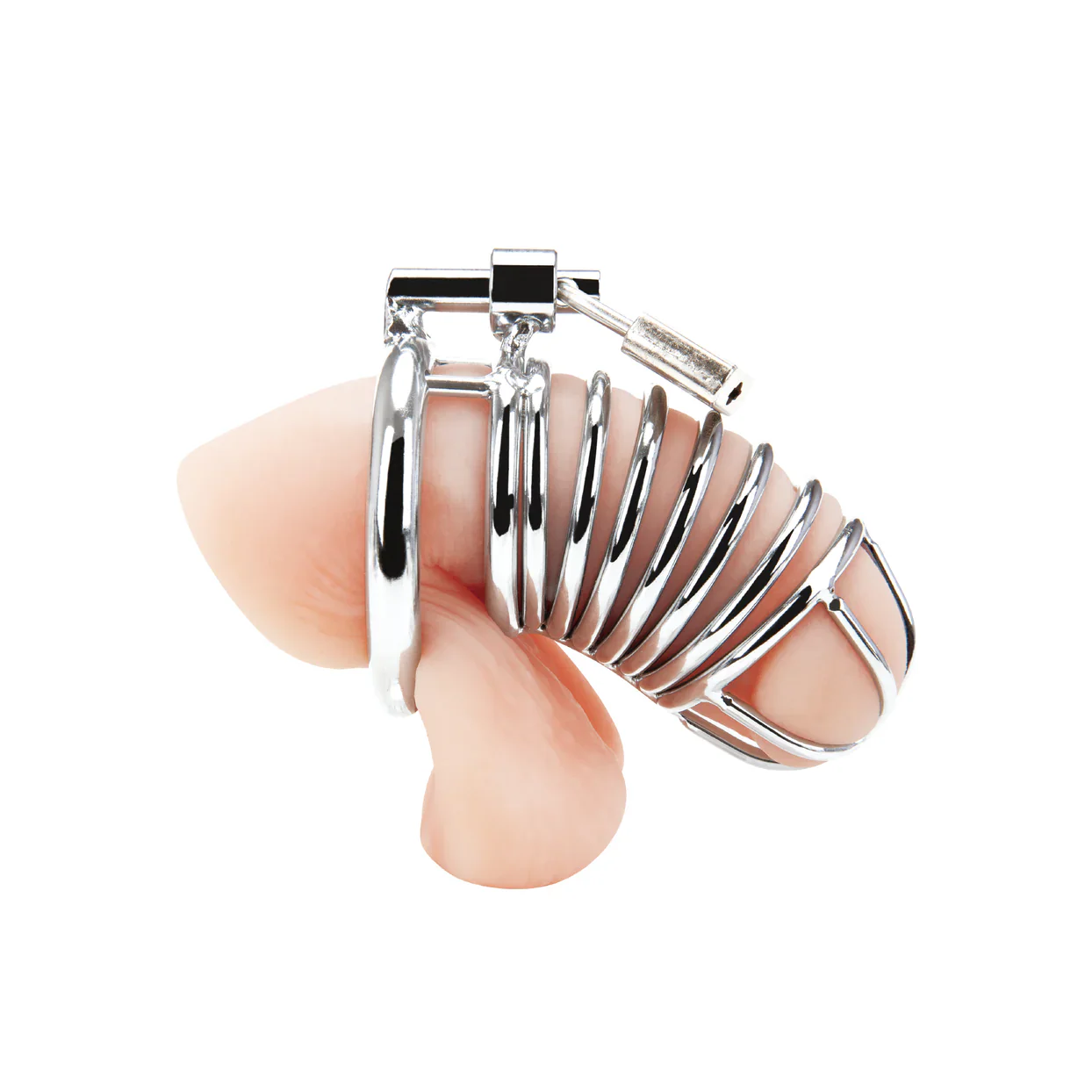 Deluxe Chastity Cock Cage by Blue Line - Image 3