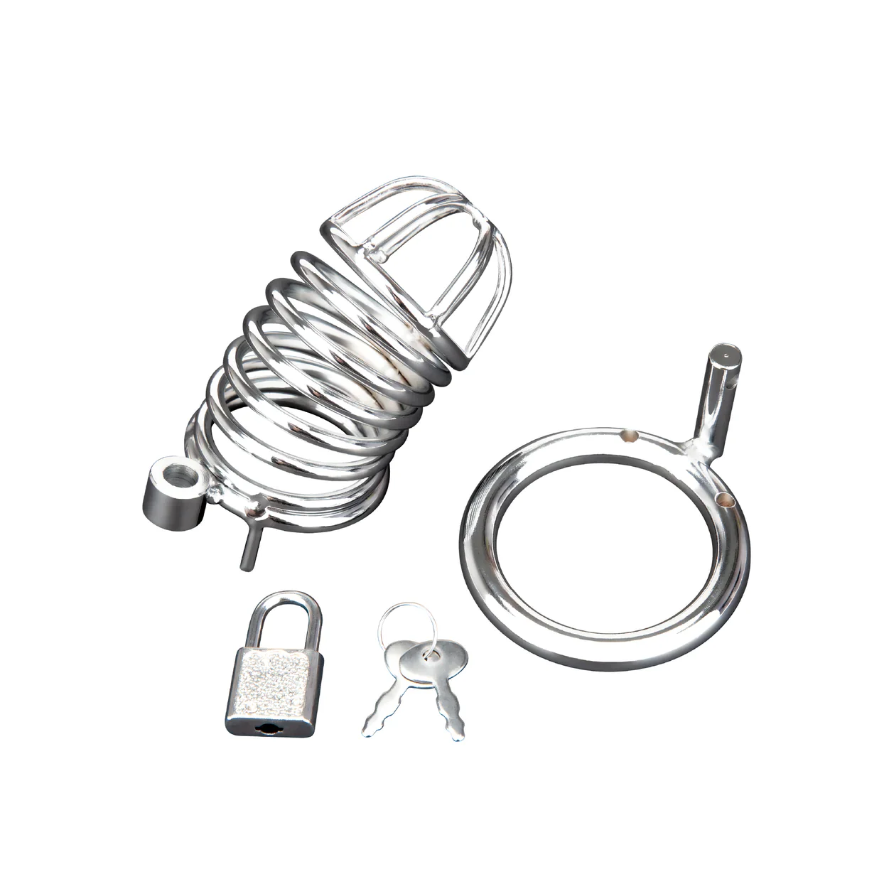 Deluxe Chastity Cock Cage by Blue Line - Image 4