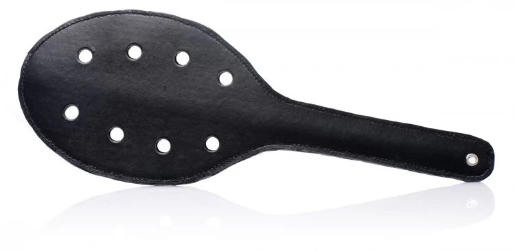 Deluxe Rounded Paddle with Holes  by Strict Leather - Image 2