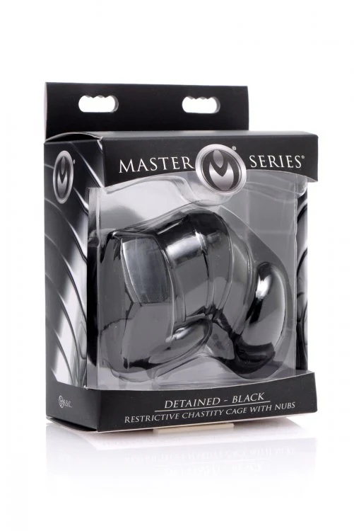 Detained 2.0 Restrictive Chastity Cage with Nubs - Image 7