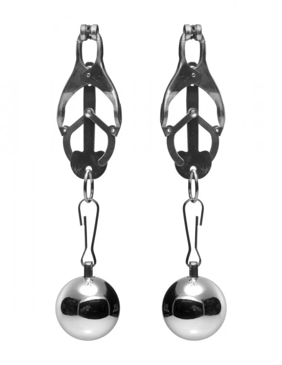 Deviant Monarch Weighted Nipple Clamps - Image 5