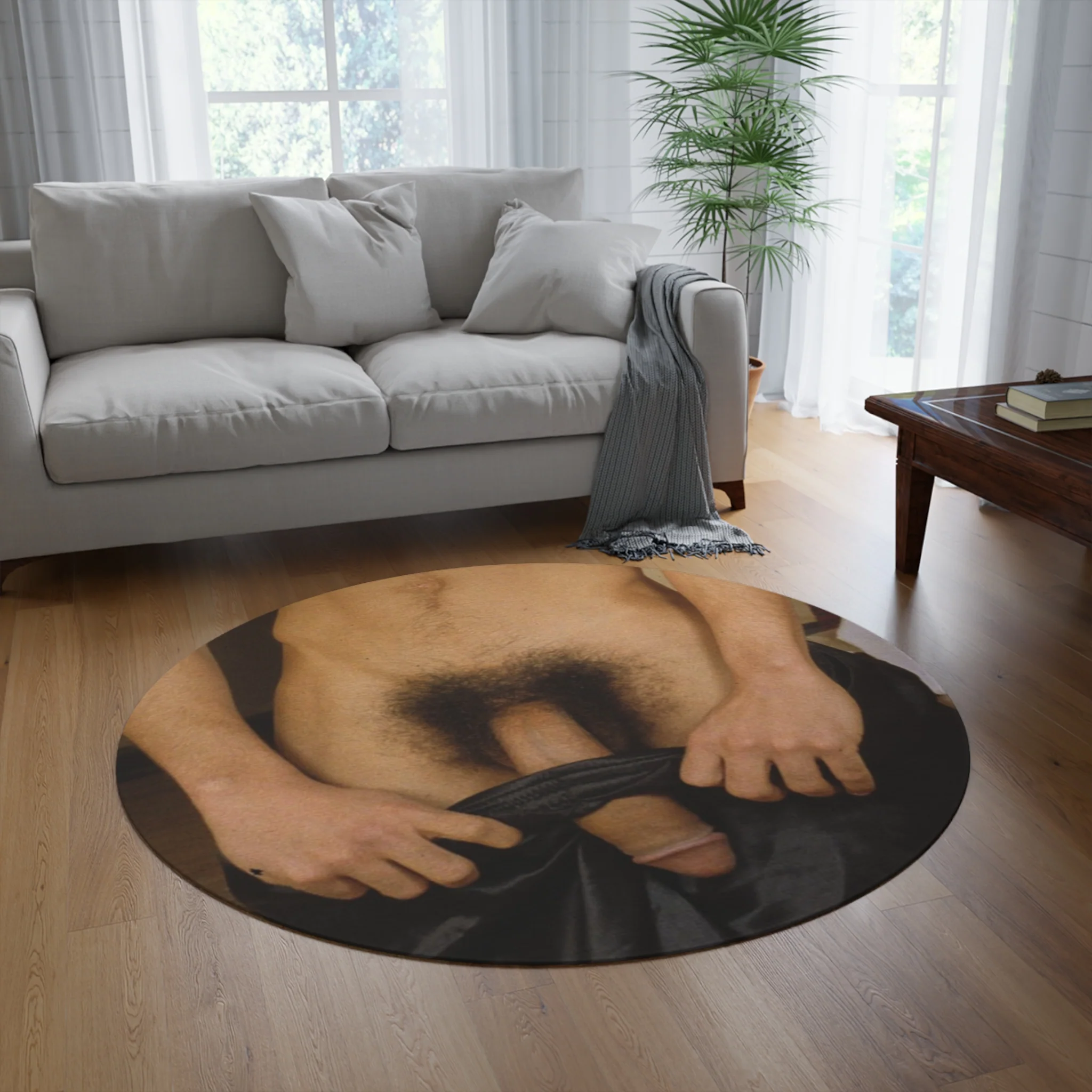 DICK FLY CHUCK X CULTUREEDIT Round Rug - Image 4