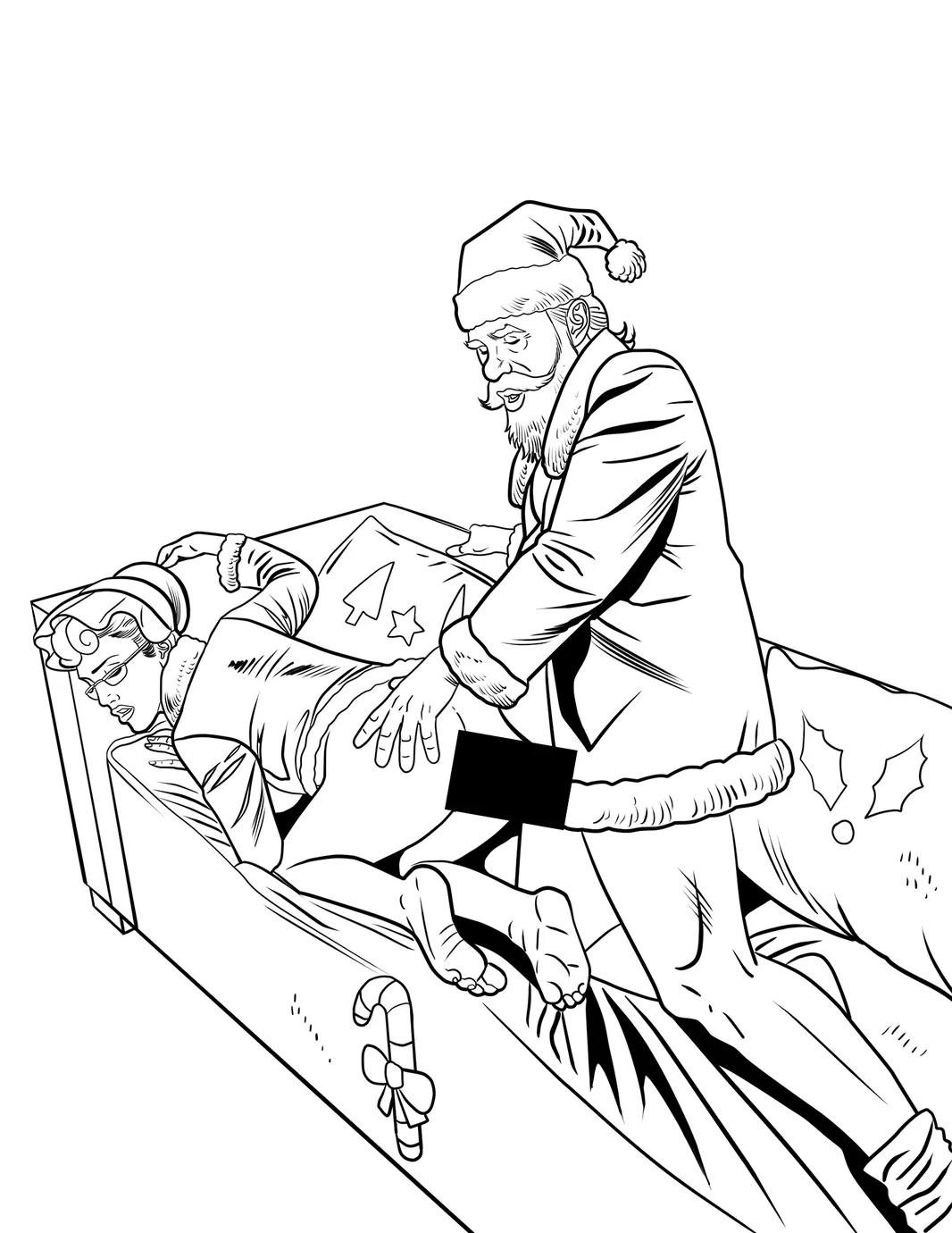 Dirtiest Christmas Coloring Book Ever - Image 2