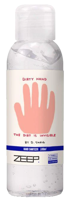 Dirty Hands Hand Sanitizer 100ml x David Shrigley - Image 3