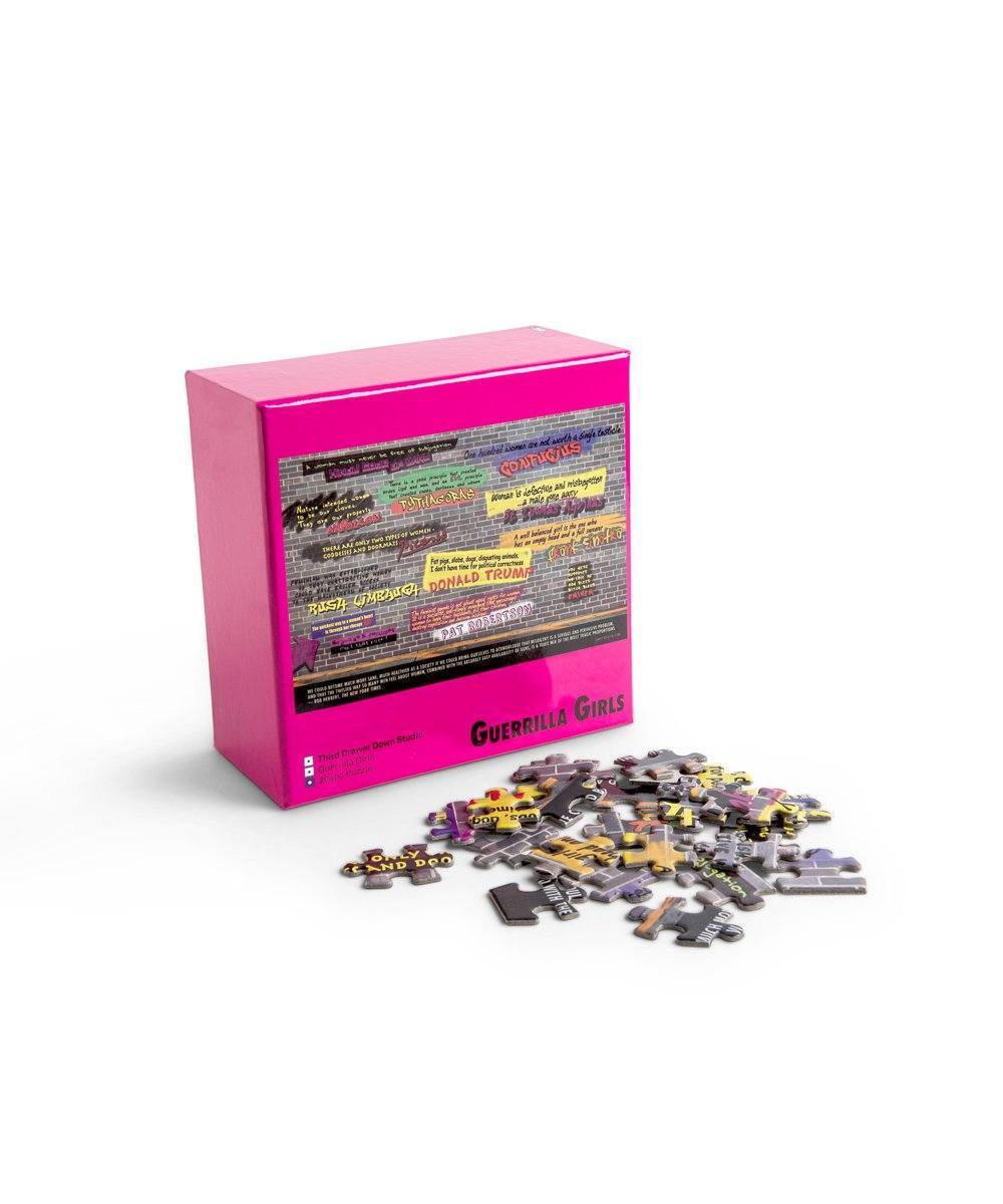 Disturbing The Peace Jigsaw Puzzle by Guerrilla Girls Third Drawer Down - Image 2