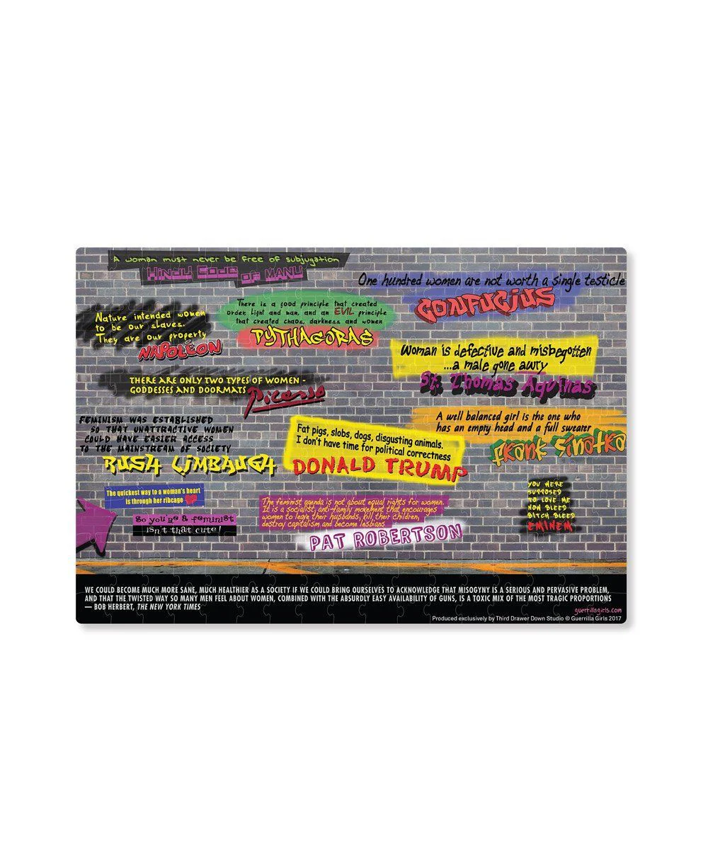 Disturbing The Peace Jigsaw Puzzle by Guerrilla Girls Third Drawer Down - Image 3