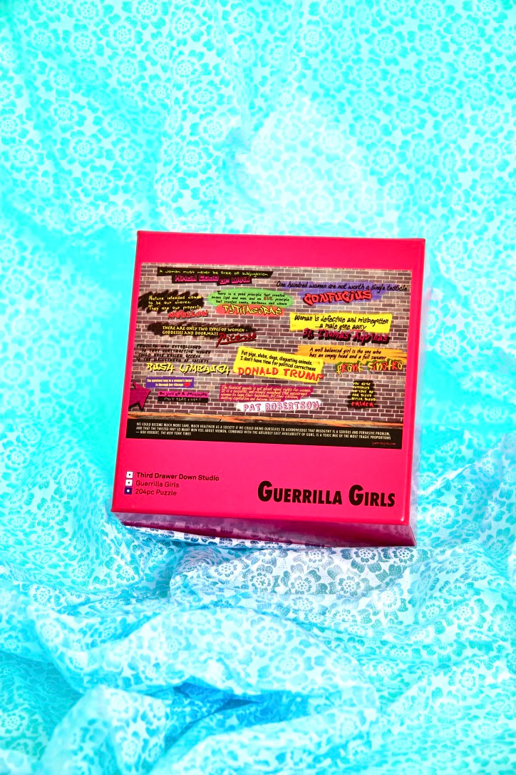 Disturbing The Peace Jigsaw Puzzle by Guerrilla Girls Third Drawer Down - Image 5