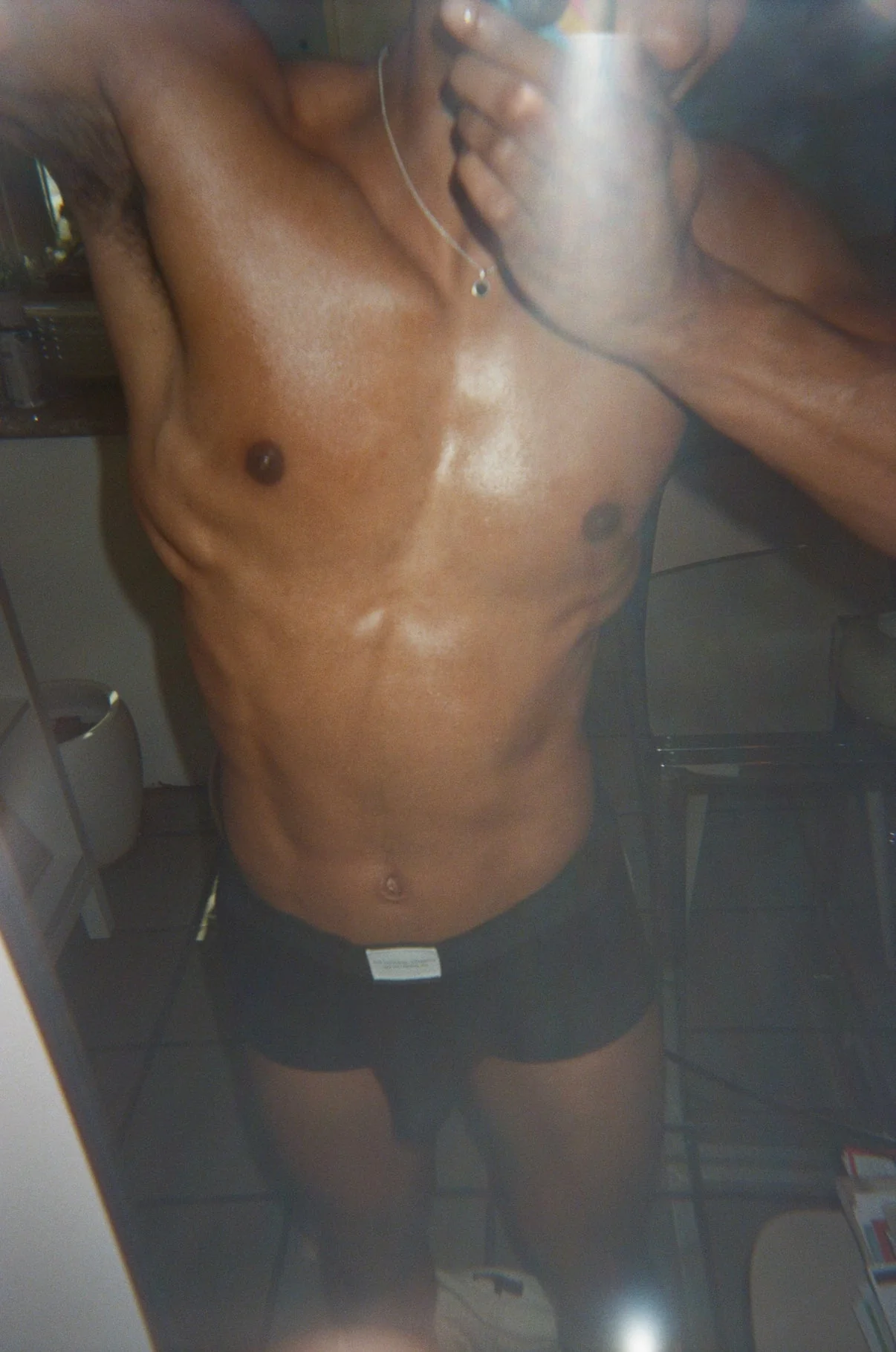 Dominic Albano Tencel Trunk - Black - Image 4