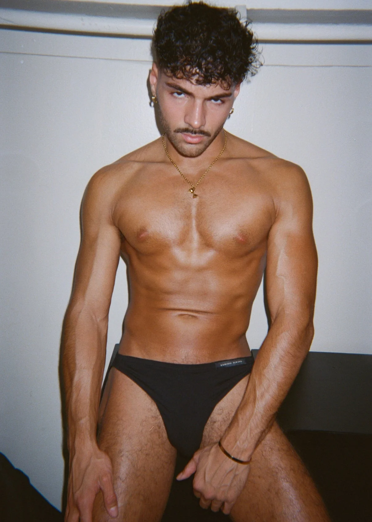 Dominic Albano Tencel Bikini Brief - Black - Image 2