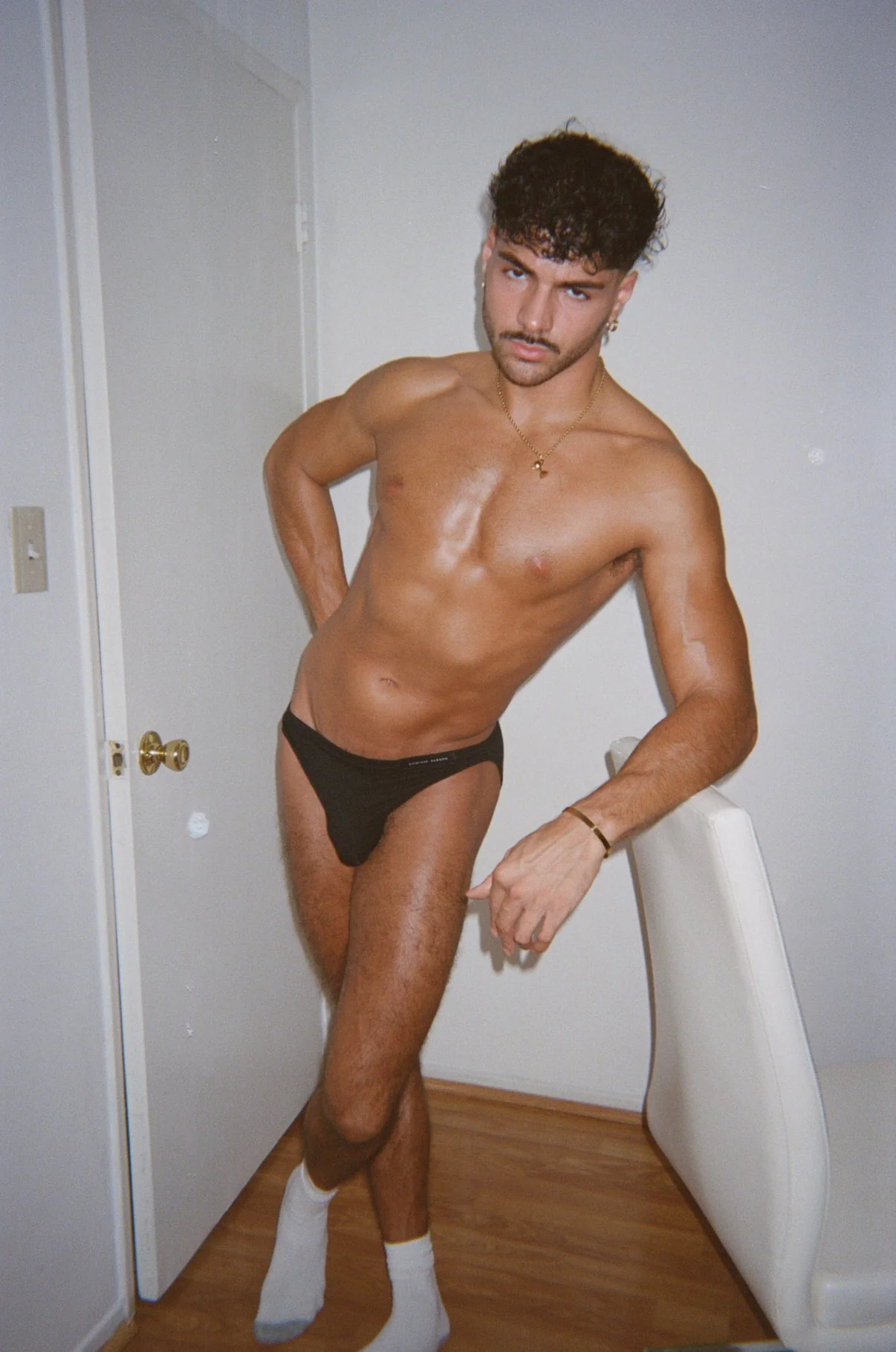 Dominic Albano Tencel Bikini Brief - Black - Image 5