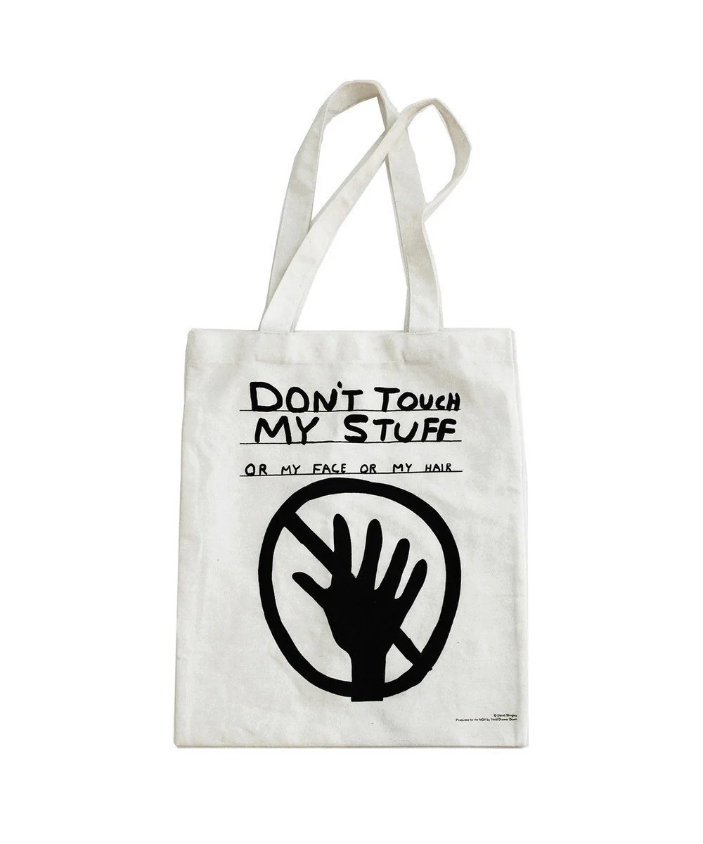 Don't Touch My Stuff Tote Bag by Third Drawer Down x David Shrigley - Image 5