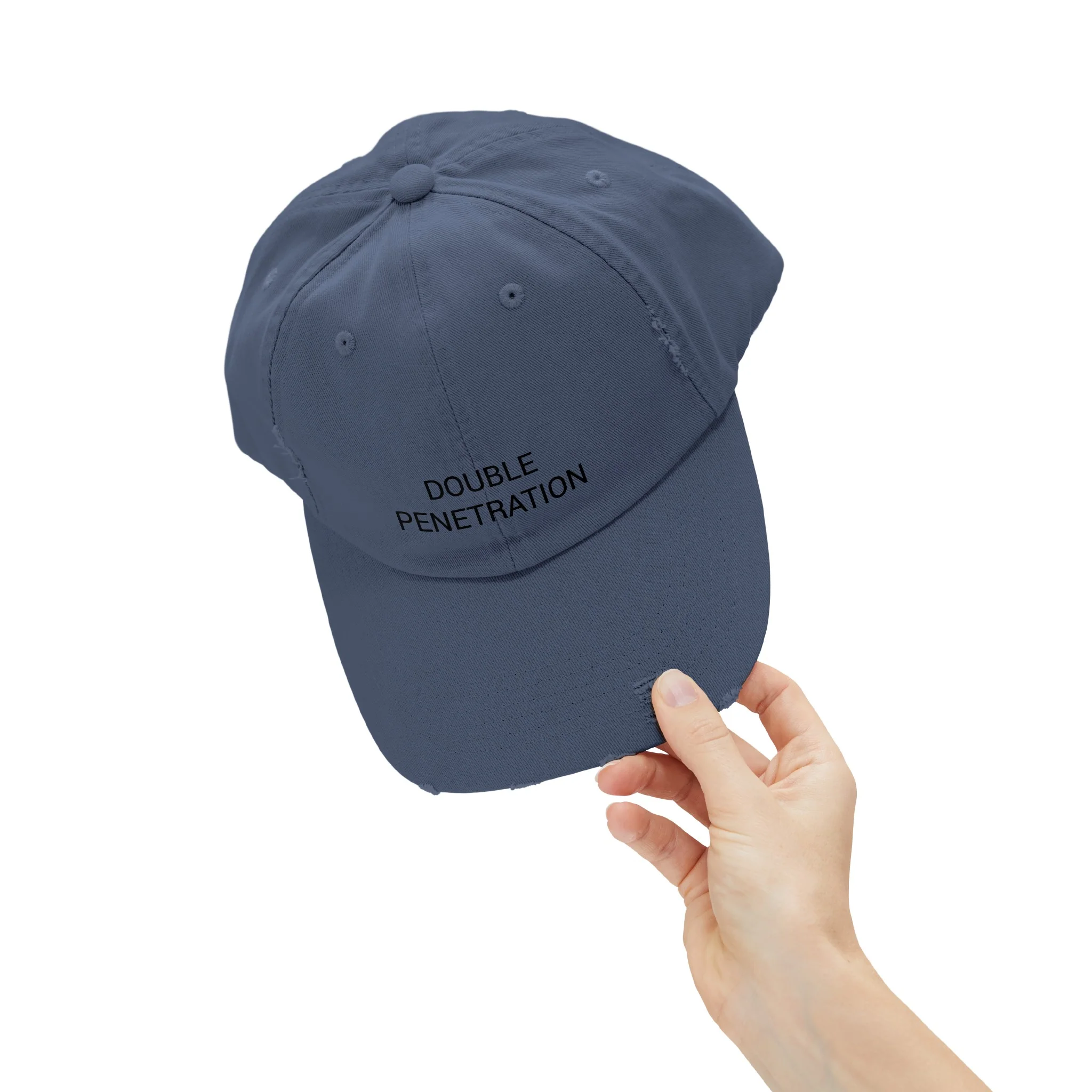 DOUBLE PENETRATION Distressed Cap in 6 colors - Image 12