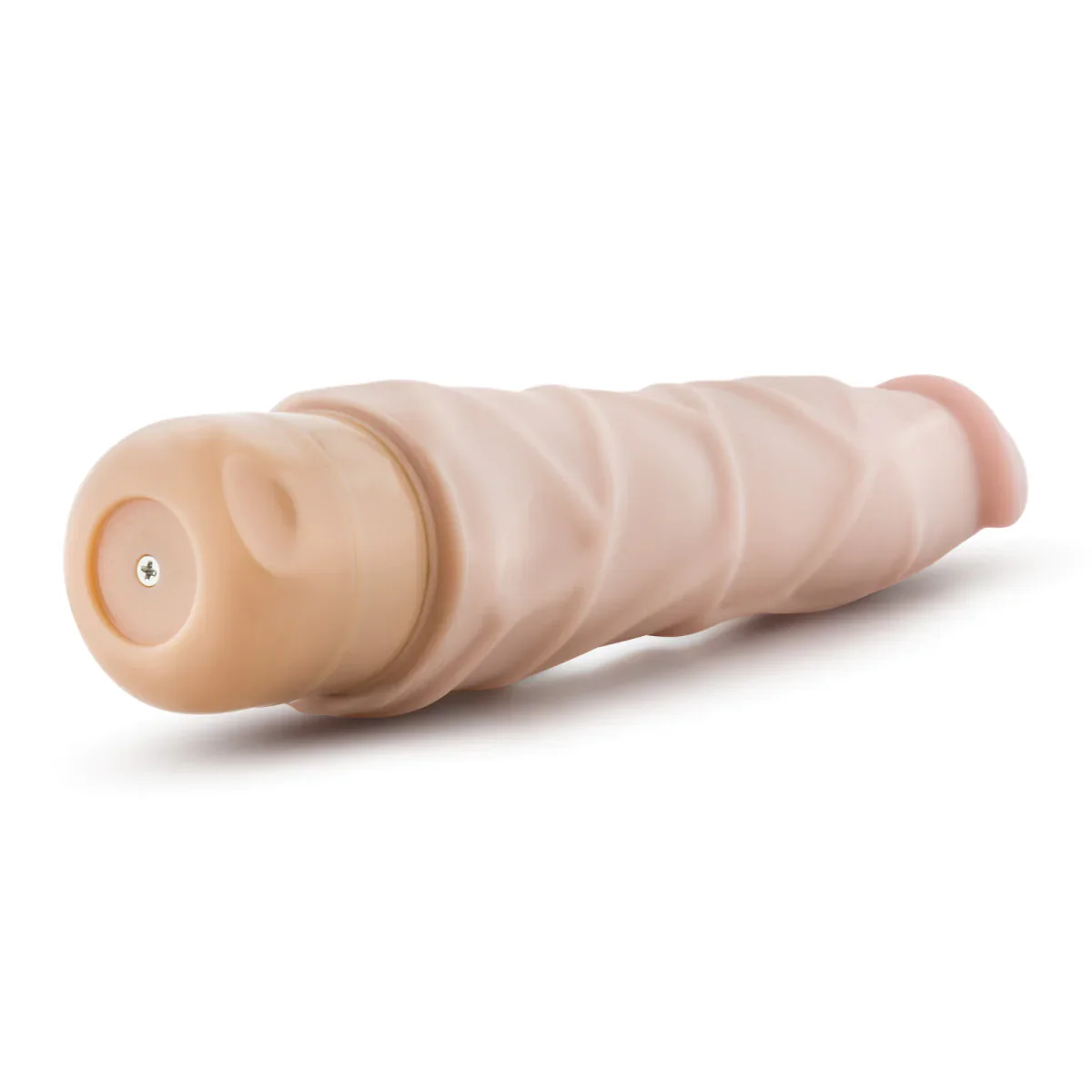 Dr. Skin Cock Vibe 1 Realistic Beige 9-Inch Long Vibrating Dildo - Image 4