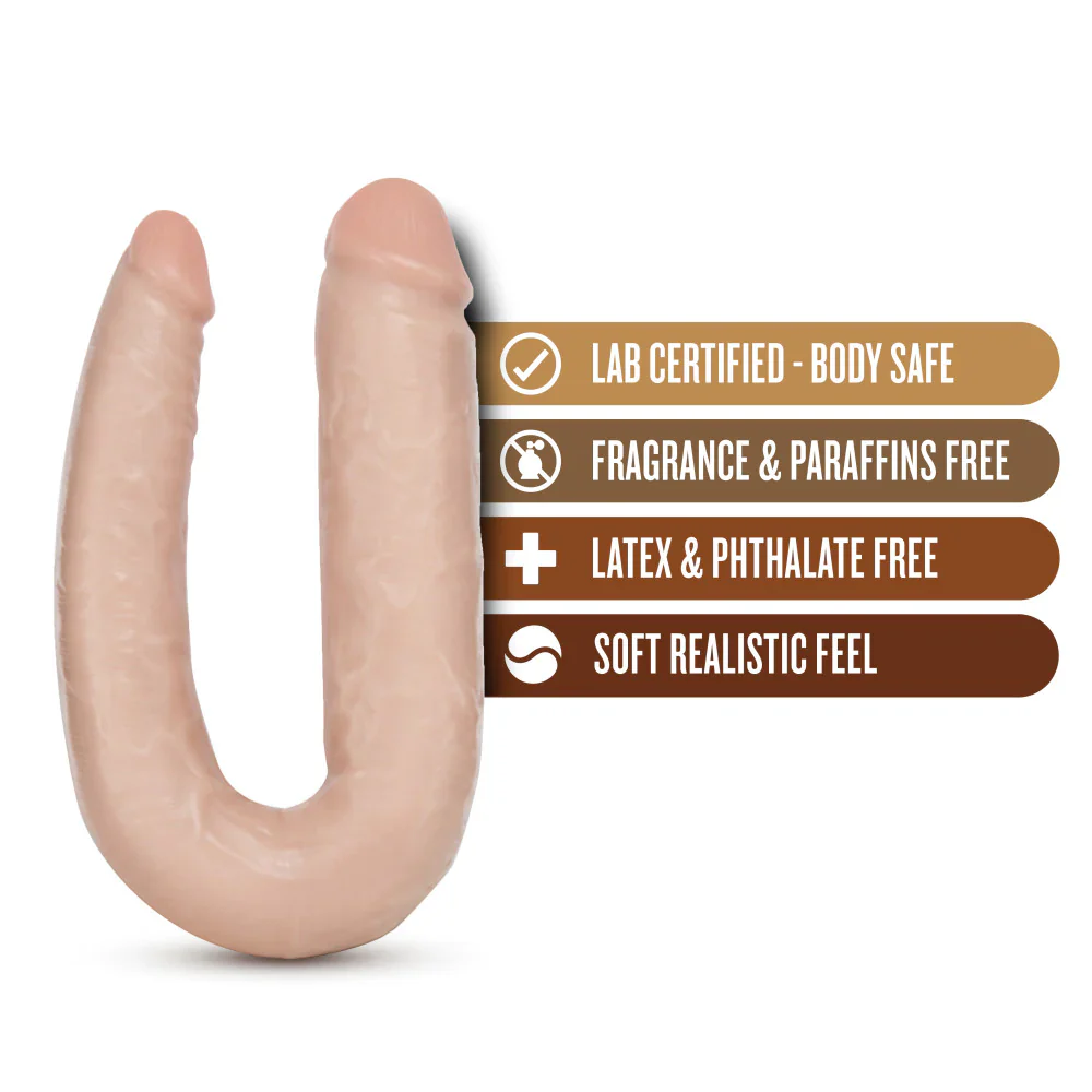 Dr. Skin Dr. Double Vanilla 18-Inch Long Double Dildo - Image 3