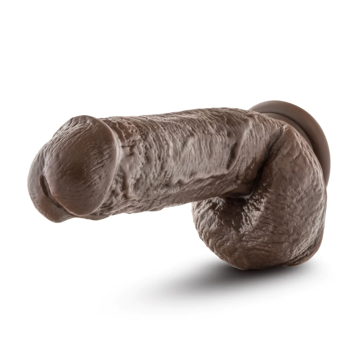 Dr. Skin Mr. D Realistic Chocolate 8.5-Inch Long Dildo - Image 5