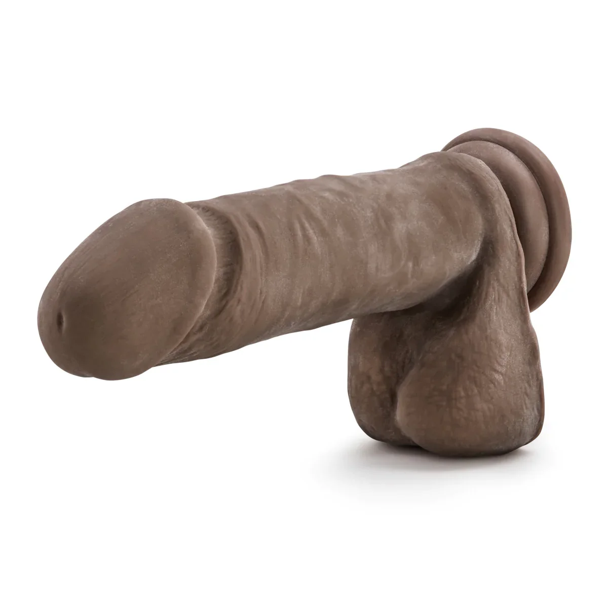 Dr. Skin Mr. Magic Realistic Chocolate 9.5-Inch Long Dildo - Image 4