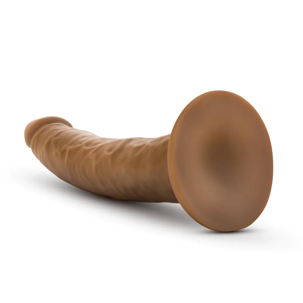 Dr. Skin Realistic Mocha 7.5-Inch Long Dildo - Image 5