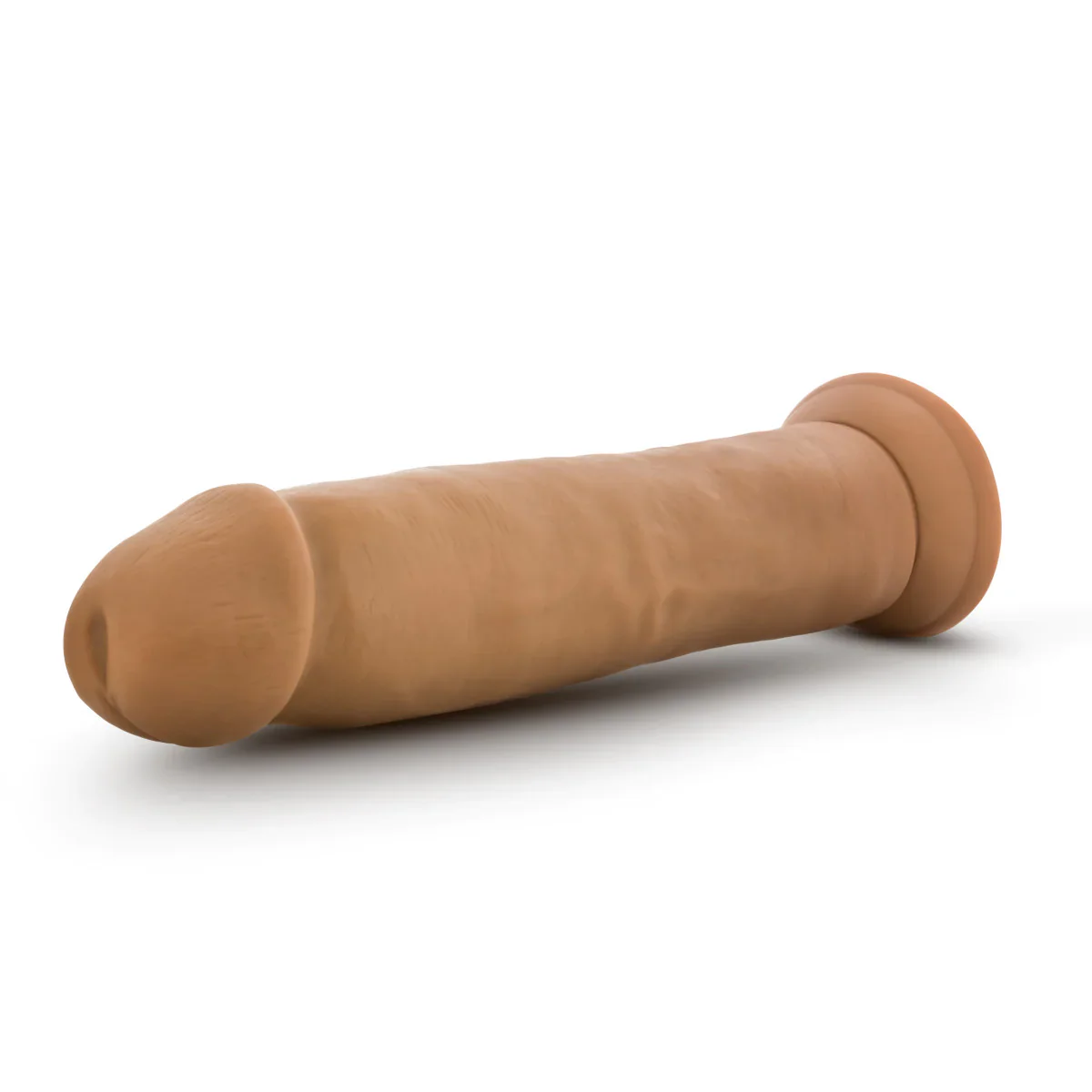 Dr. Skin Silicone Dr. Henry Realistic Mocha 9.5-Inch Long Dildo - Image 5