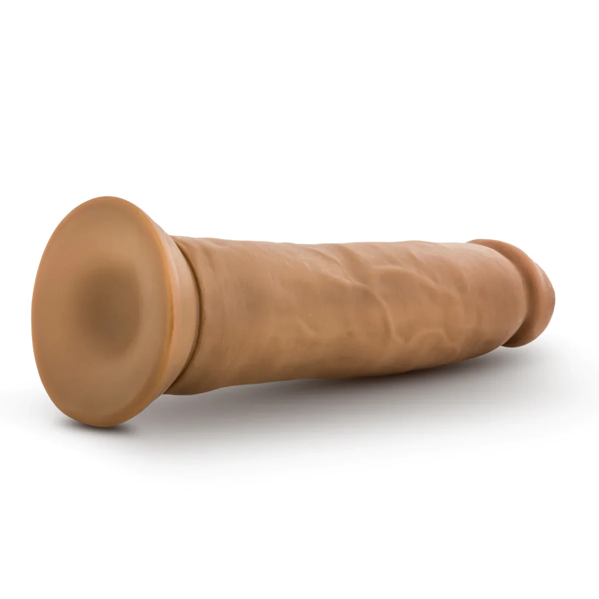 Dr. Skin Silicone Dr. Henry Realistic Mocha 9.5-Inch Long Dildo - Image 6