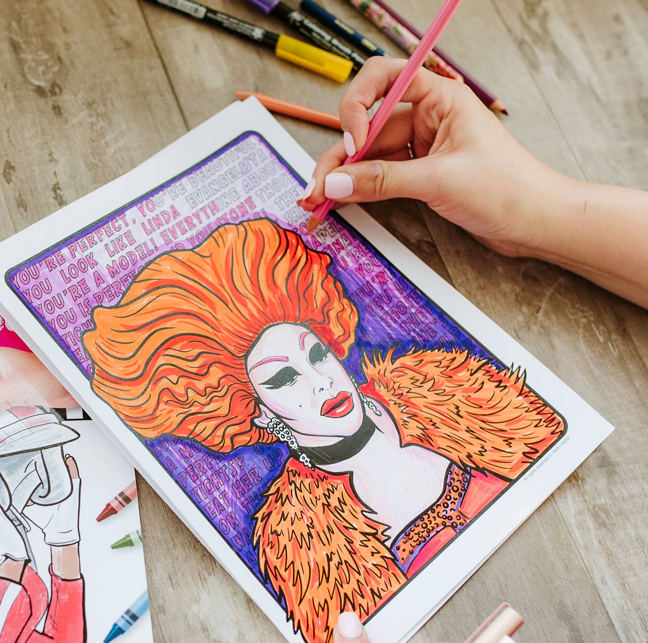 DRAG QUEEN COLORING BOOK - Image 2