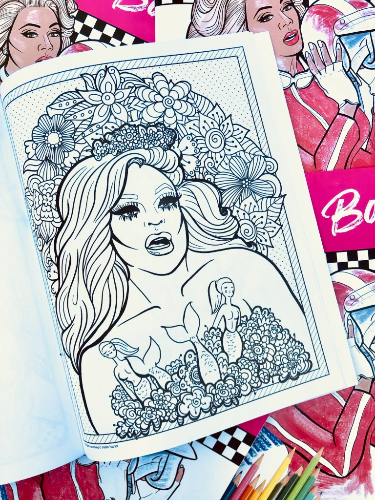 DRAG QUEEN COLORING BOOK - Image 7
