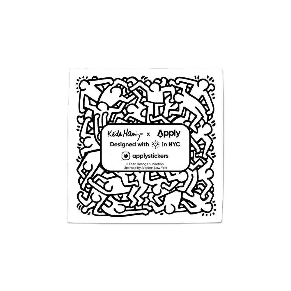 Earth By Keith Haring - Die-Cut Sticker - Image 3
