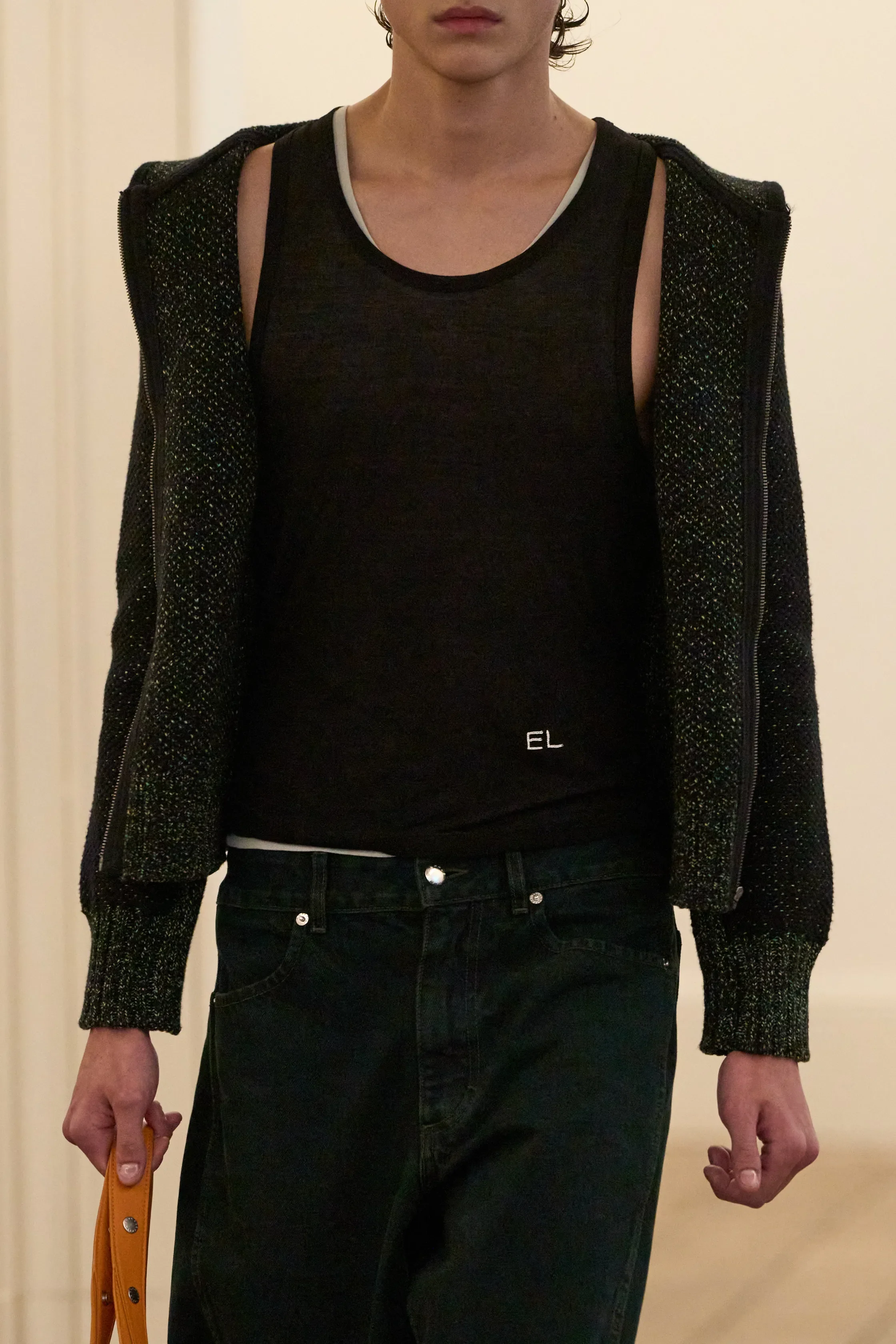 Eckhaus Latta Base Tank LIQUORICE - Image 12