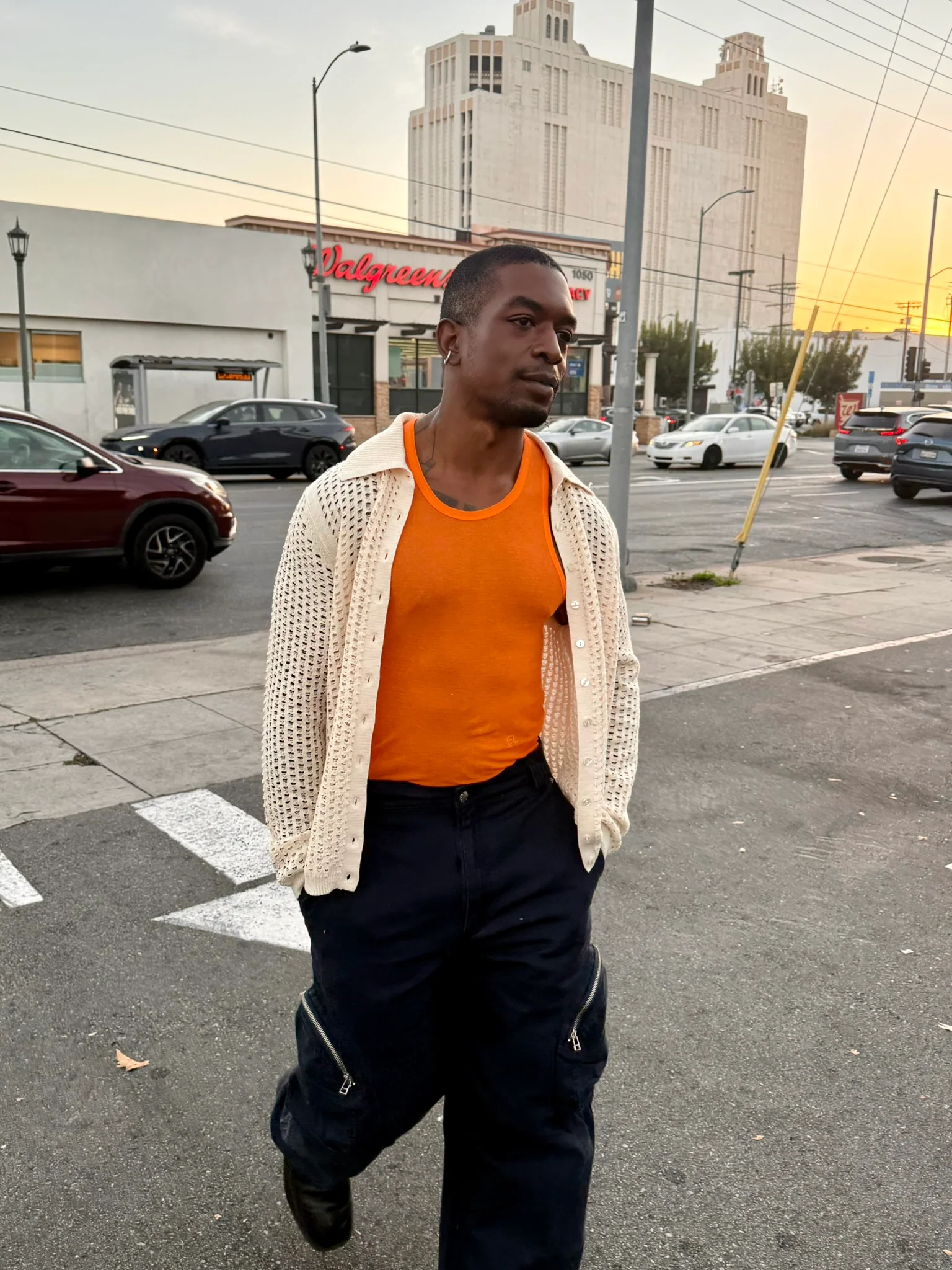 Eckhaus Latta Base Tank TANGERINE - Image 6