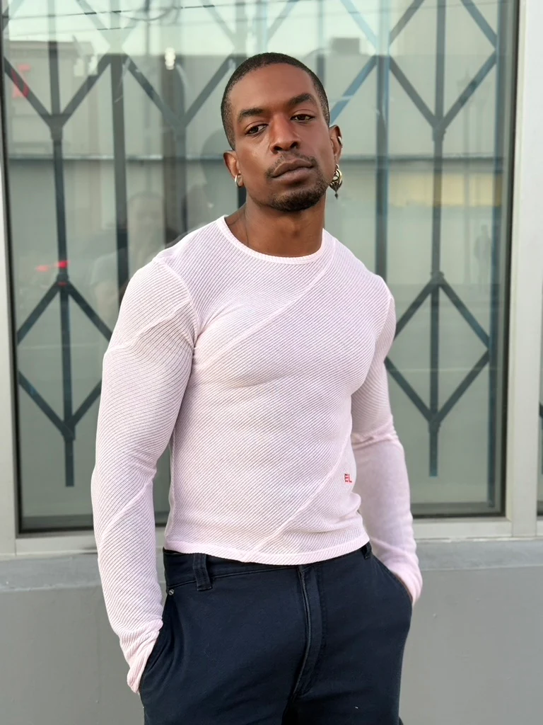 Eckhaus Latta Spiral Longsleeve Pheony