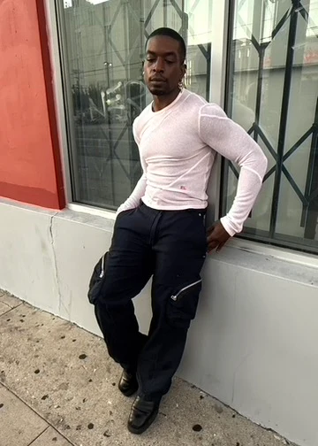 Eckhaus Latta Spiral Longsleeve Pheony - Image 7