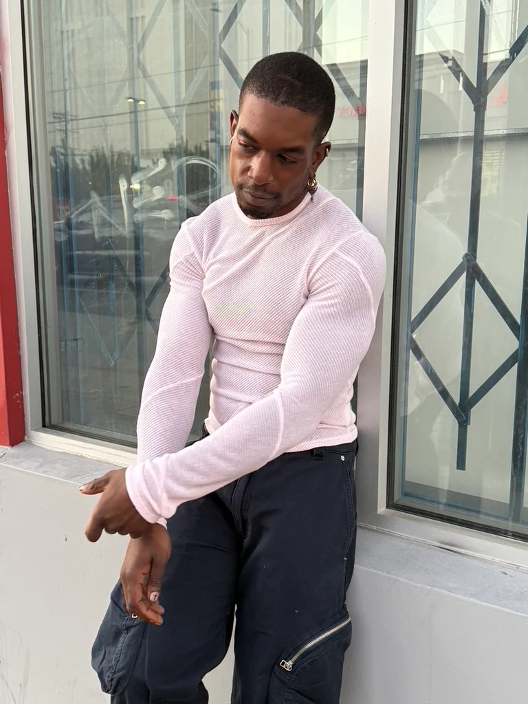 Eckhaus Latta Spiral Longsleeve Pheony - Image 8