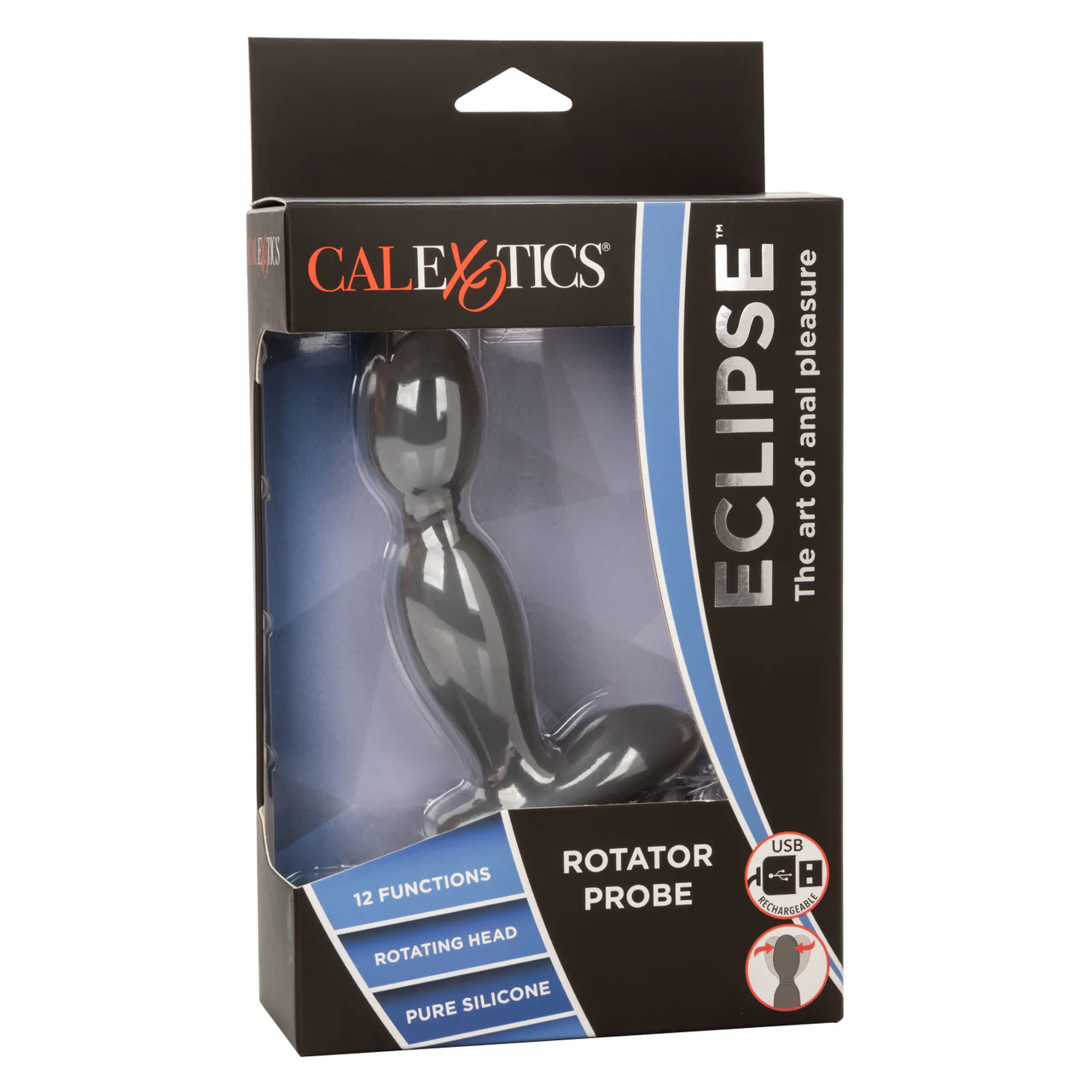 Eclipse Rechargeable Silicone Rotator Probe - Image 3