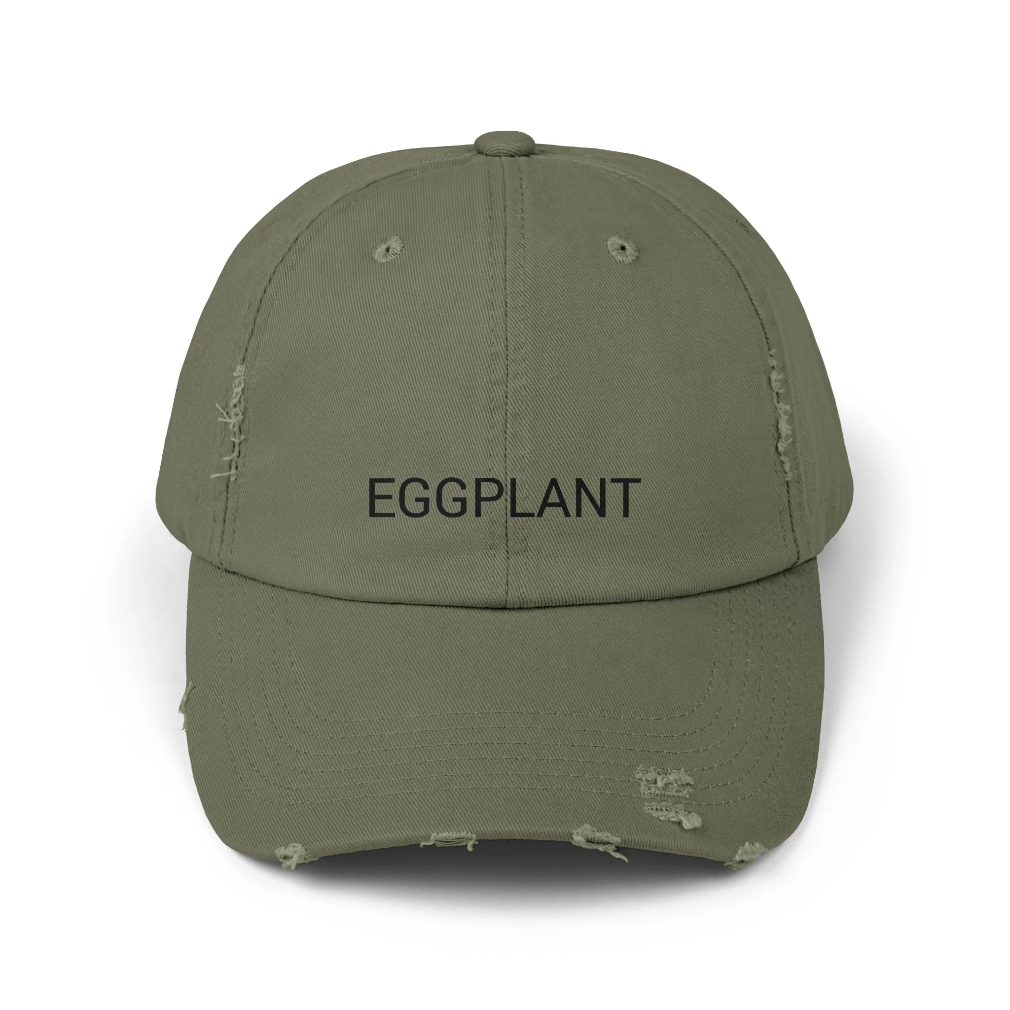 EGGPLANT Distressed Cap in 6 colors - Image 4