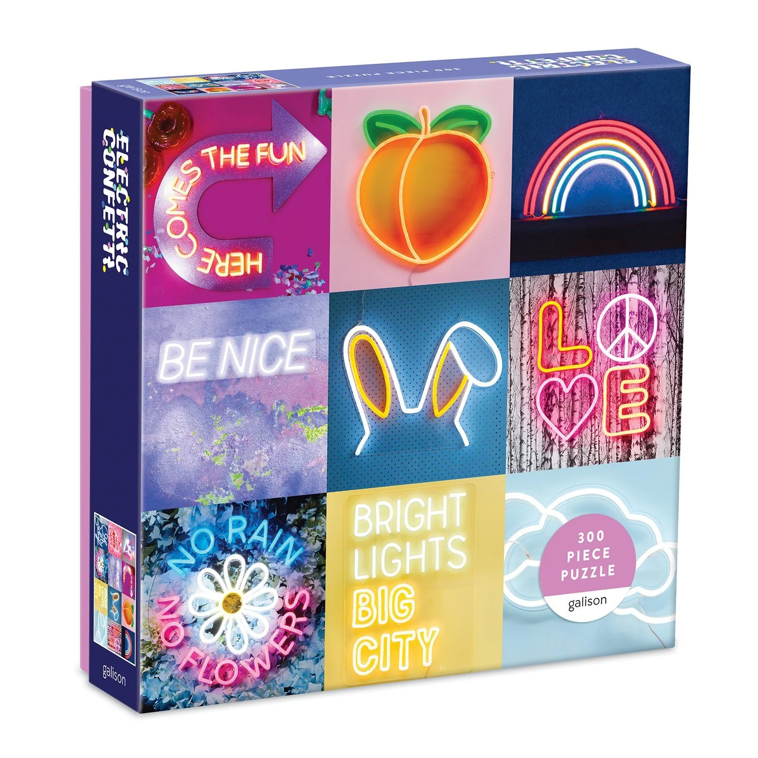 ELECTRIC CONFETTI 300 PIECE JIGSAW PUZZLE - Image 4