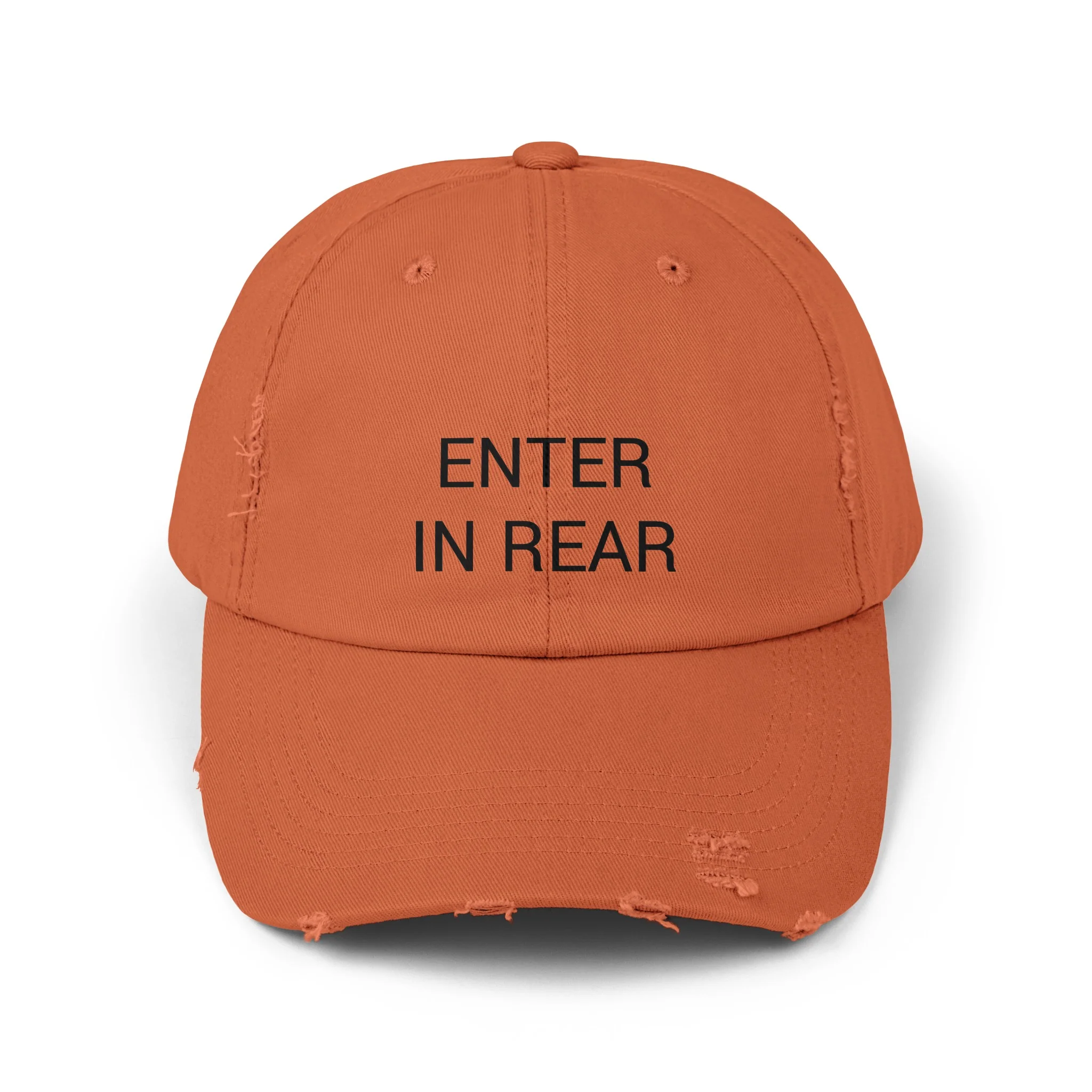 ENTER IN REAR Distressed Cap in 6 colors - Image 2