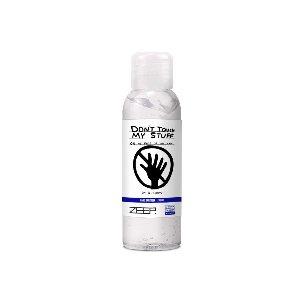 Don't Touch My Stuff Hand Sanitizer 100ml x David Shrigley - Image 4