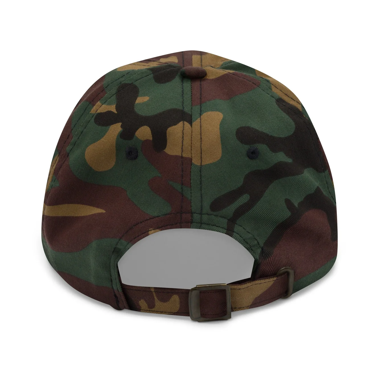 Faggot Against Fascism Dad Hat by YES HOMO in Green Camo - Image 5
