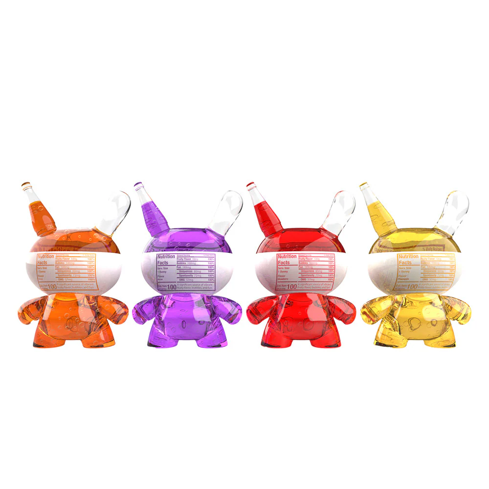 FANTA 3' RESIN DUNNY ART FIGURE 4-PACK - Image 8